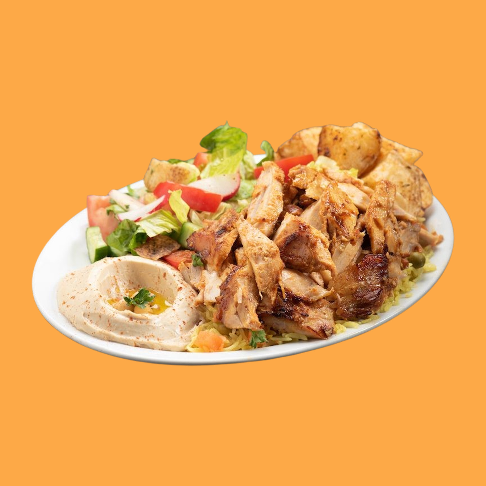 Chicken Shawarma Plate