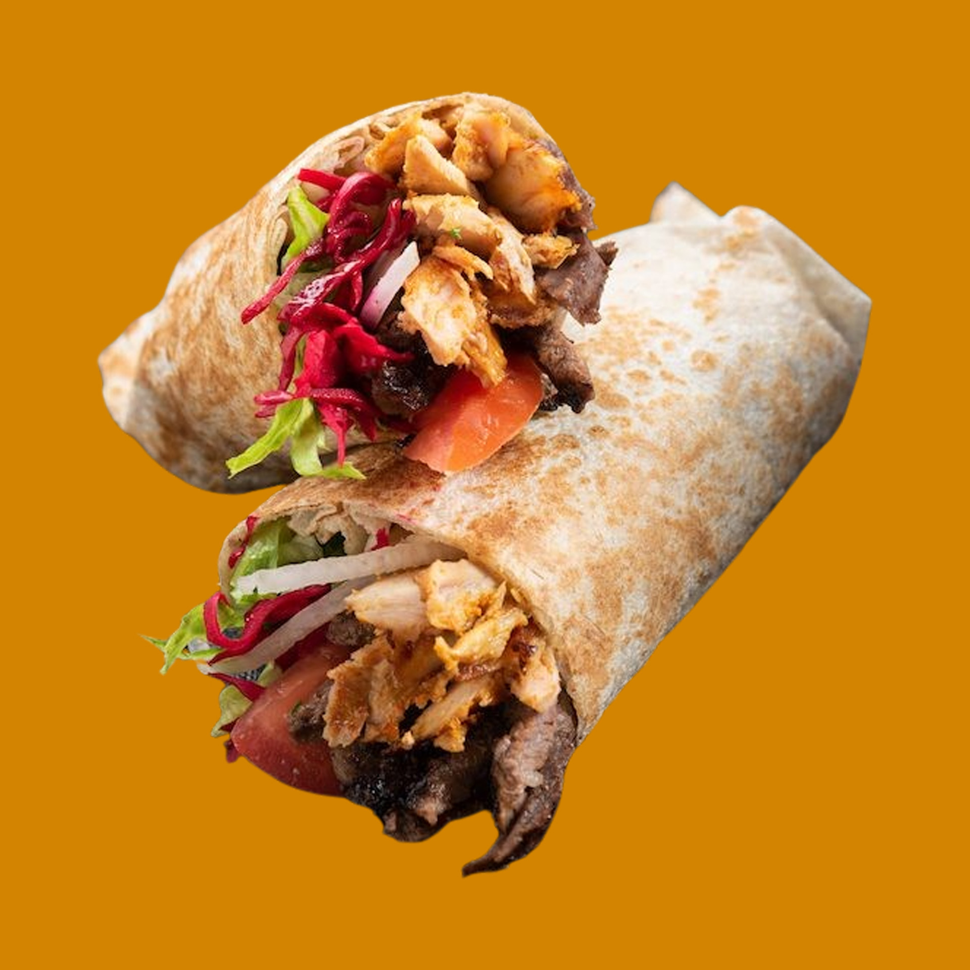 Mix Meat Wrap – choose any 2