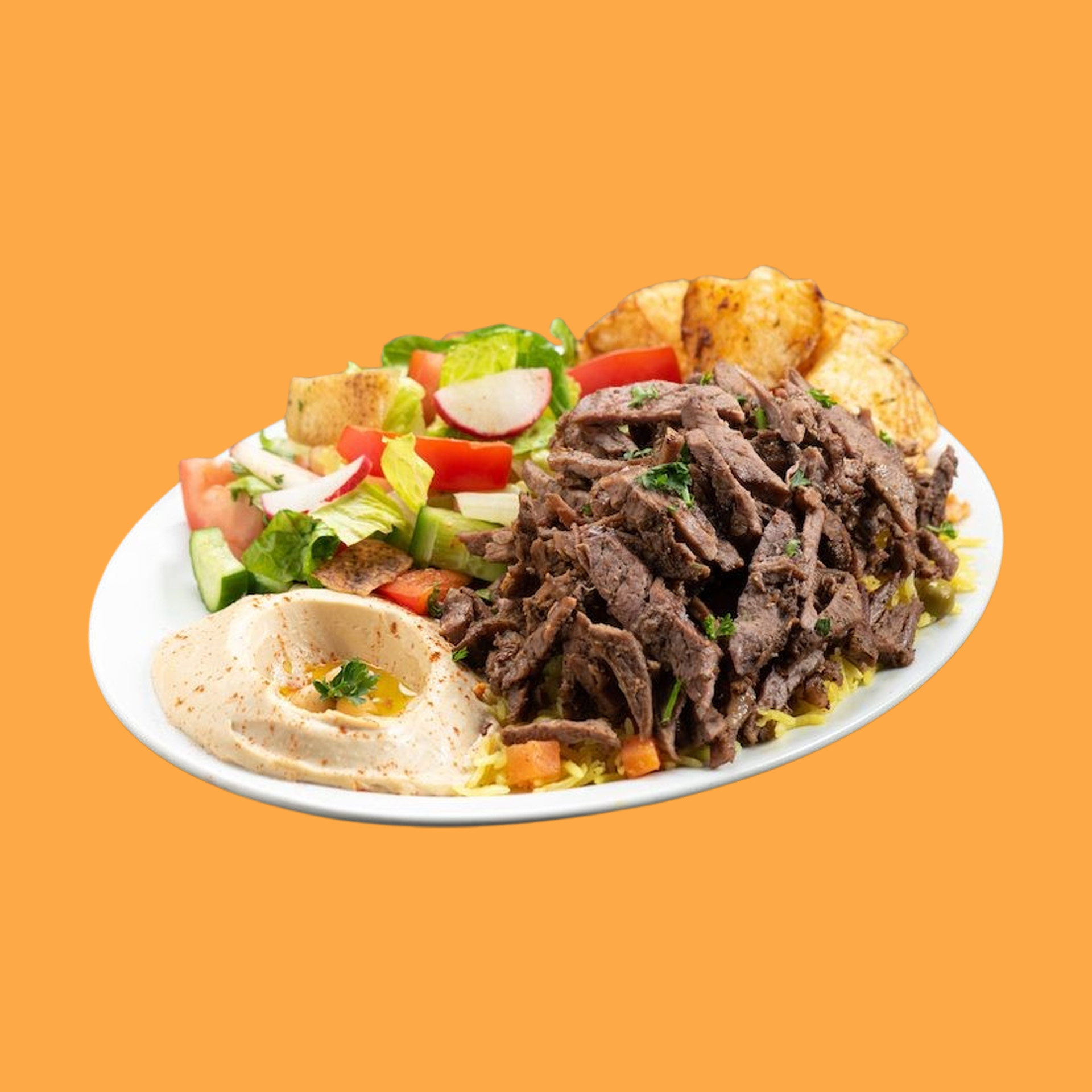 Beef Shawarma Plate