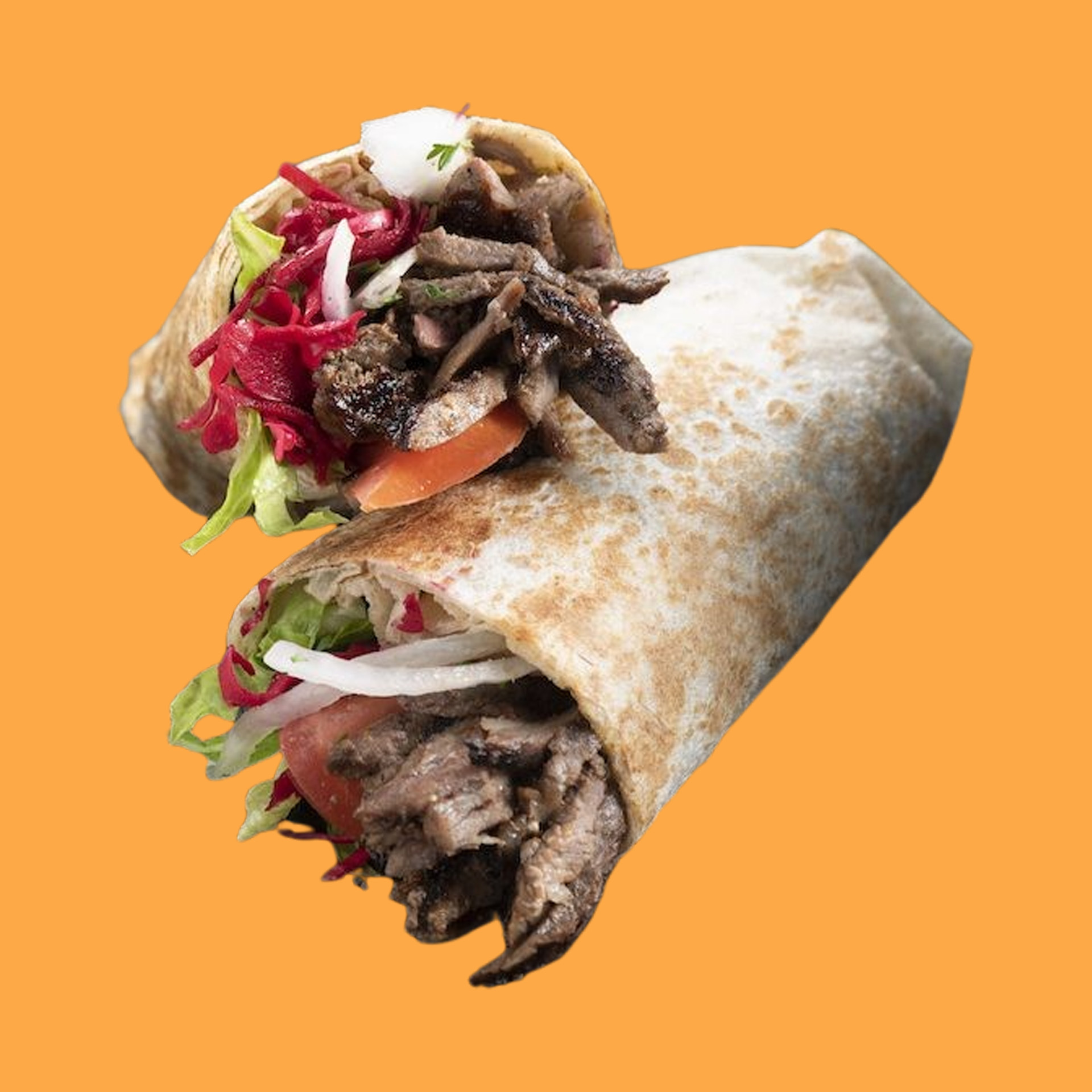 Beef wrap